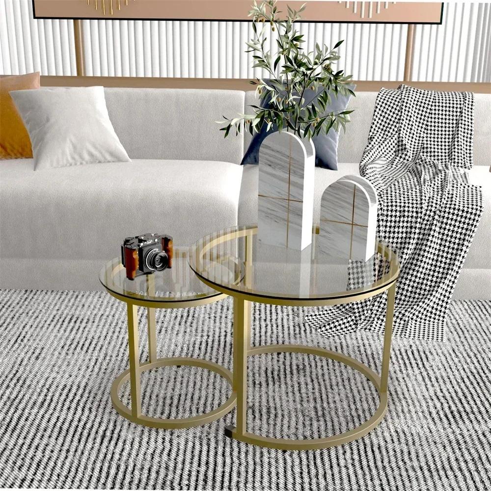 To Customized Glass Top Side Coffee Tea Table Sets Modern Simple Italian Design For Home Hotel Apartment Office Furniture Use