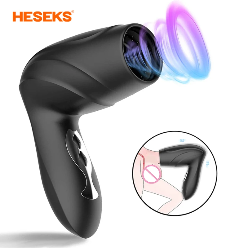 

HESEKS Blowjob Pussy Male Masturbator Vacuum Pump Penis Vibrating Glans Stimulator Electric Sucking Masturbate Toys for Men 18