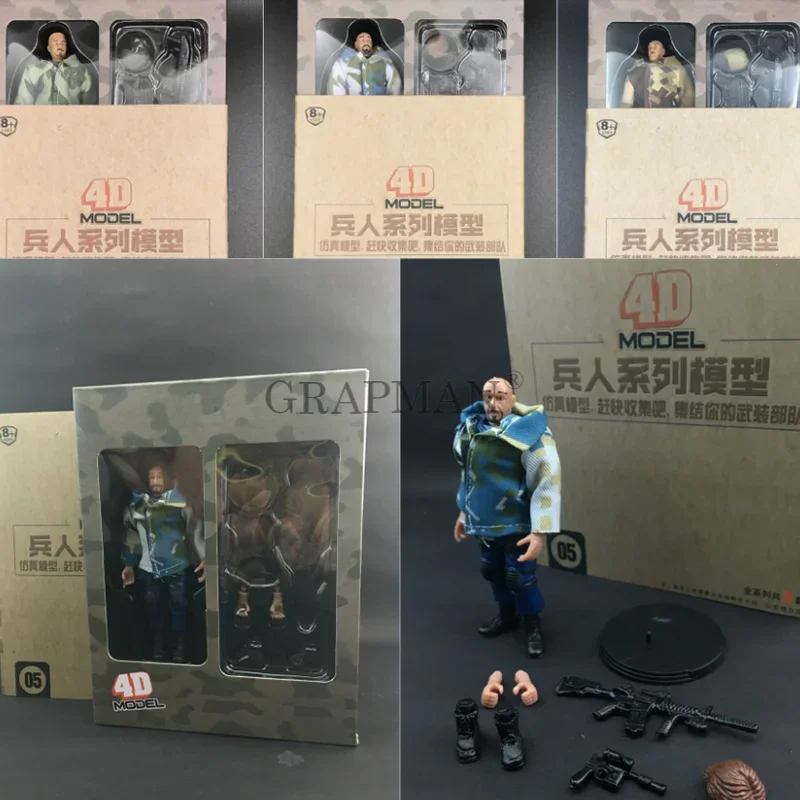 

1:16 4D сборная модель солдата, пластиковая военная сборная модель, кукольная фигурка, экшн-игрушка, 8, разные забавные настольные игрушки для мальчика