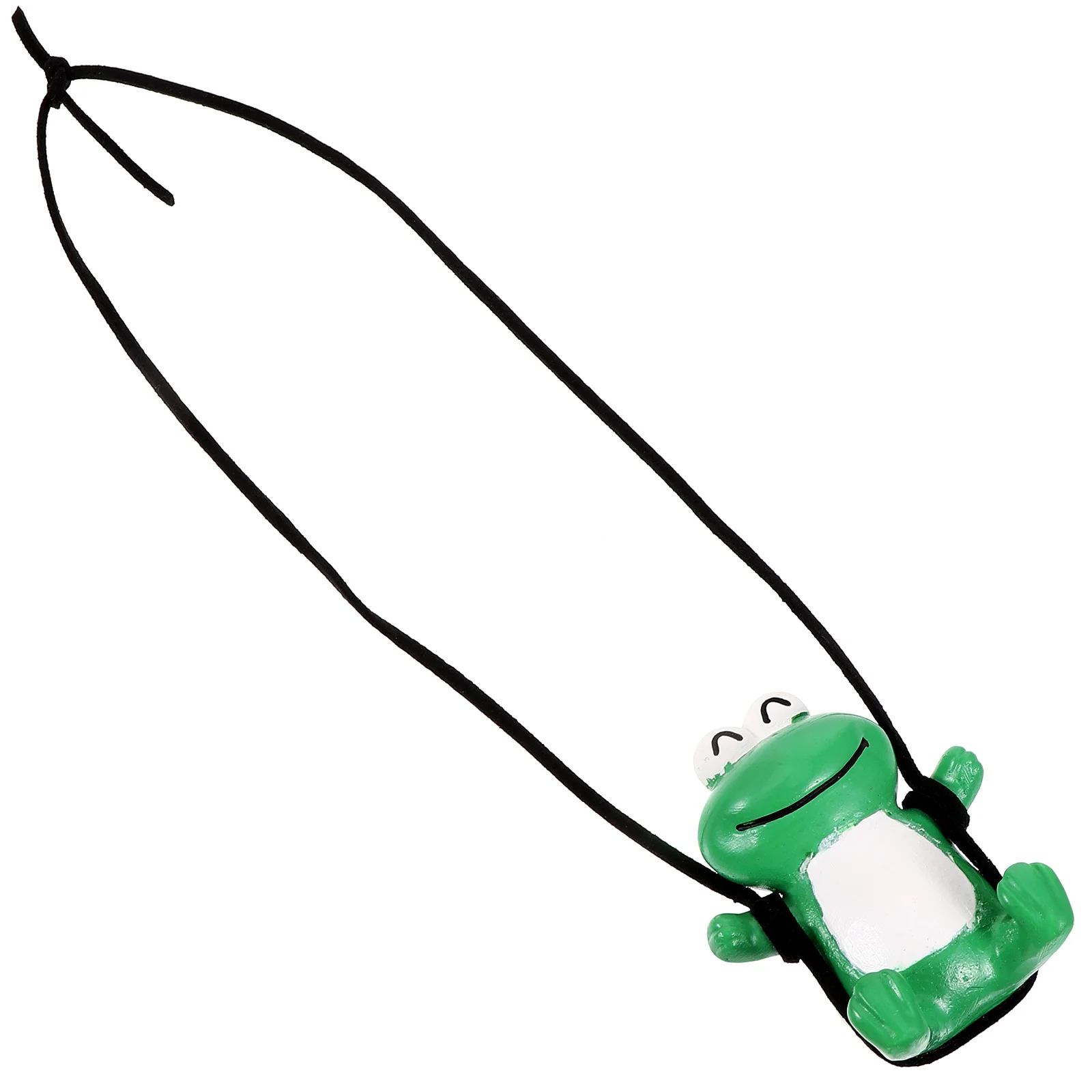 

Car Accessories Frog Shape Design Rear View Mirror Pendant Durable Lightweight Compact Size Interior Decor Unique Gift