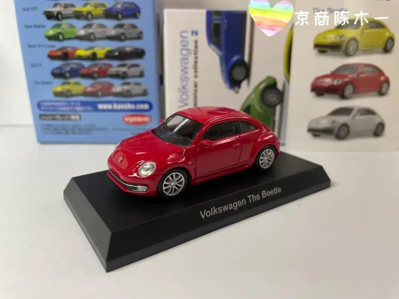 Kyosho 1/64 vw  The Beetle Collection die cast alloy trolley model ornaments gift