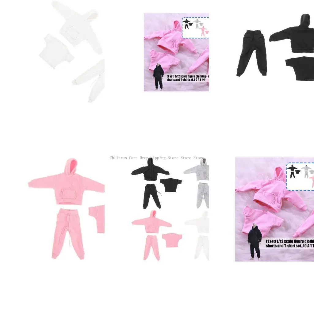 

Премиальная ткань миниатюрная одежда для солдата набор толстых штанов.