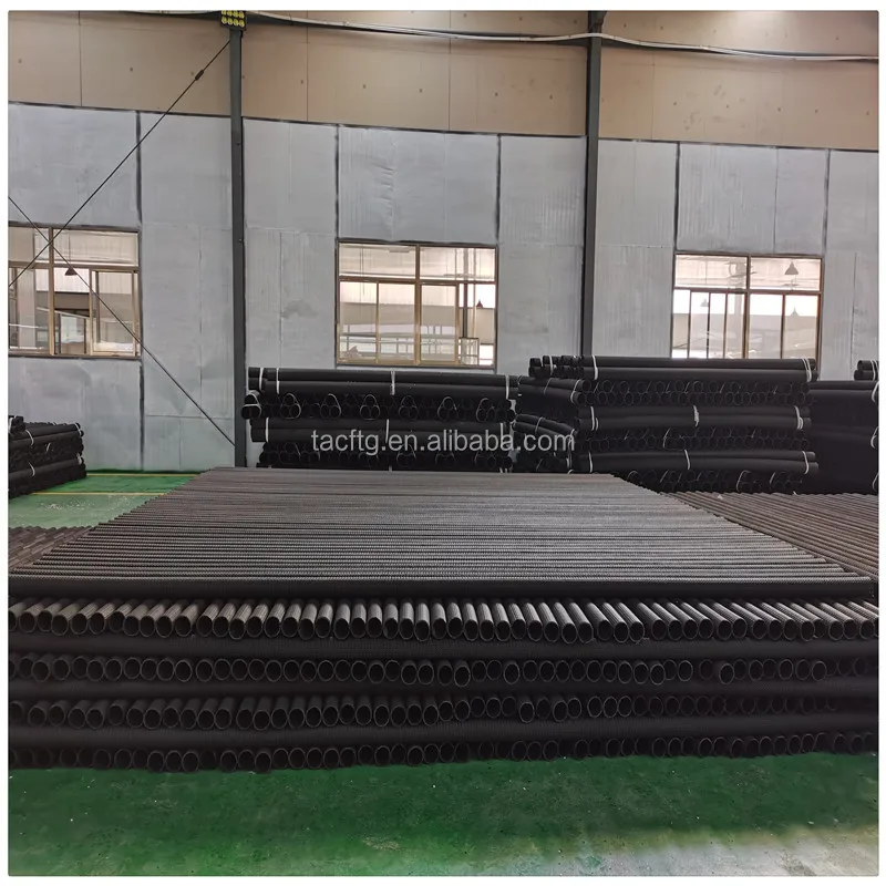 Quickly Removes Water From Roadbed Prevents Road Damage Rigid Permeable Plastic Pipe for Garden Dam for Highway Drainage System