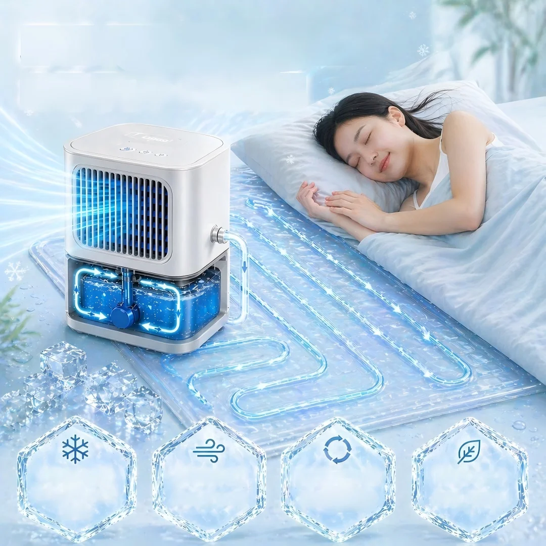SL408 Electric Waterproof Water Circulation Cooling Mat Pad Summer Cool Cushion for Sofa Couch
