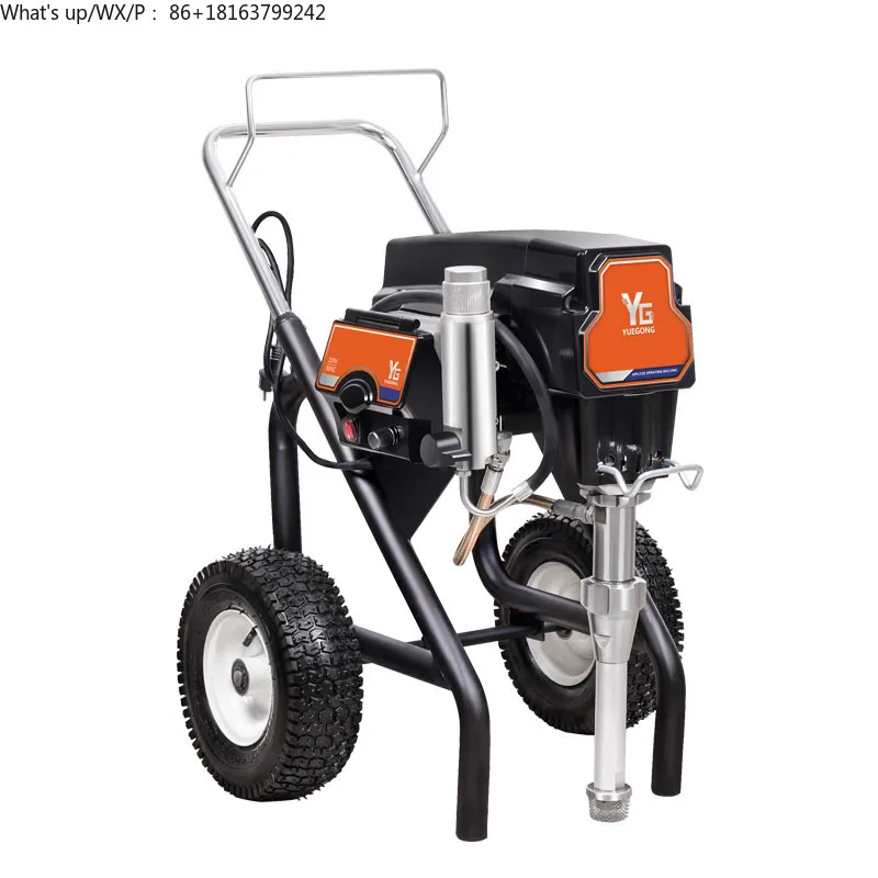 

With CE ProContractor Portable Heavy Du ty High Pressure Brushless Putty Electric Ailress Paint Sprayer Spraying Machine