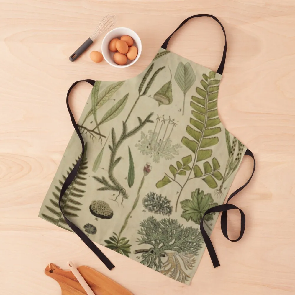 

Ferns And Lichen Apron cooking apron Kitchen things Kitchen and household goods