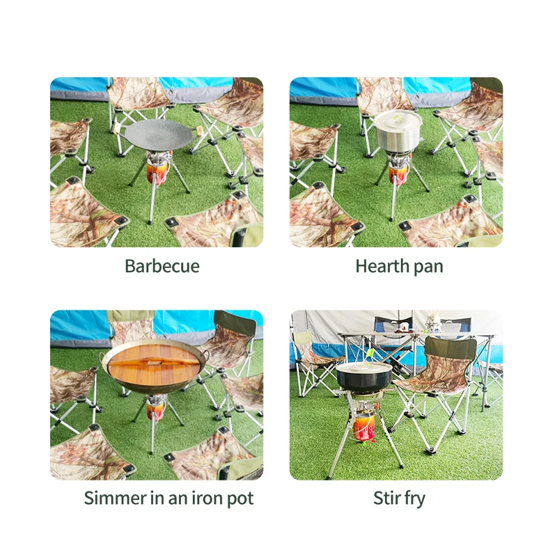 BRS-69 Rampage التخييم موقد غاز في الهواء الطلق عالية الطاقة دعم موقد ارتفاع عال يندبروف موقد المحمولة موقد