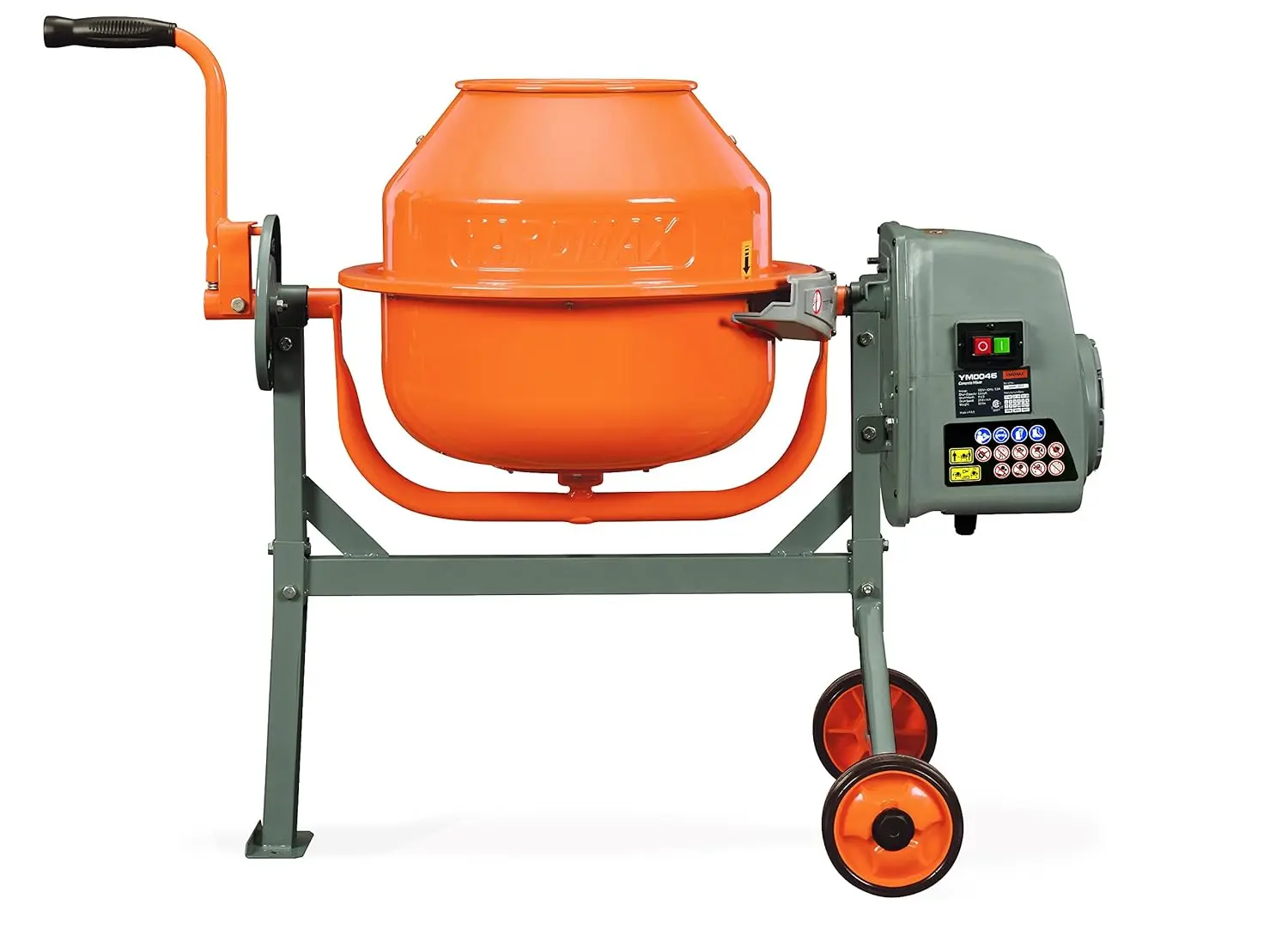 YM0046 1.6 Cu. Ft. Concrete Mixer