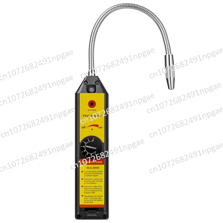 

WJL-6000 Automobile Leak Detector Electronic Halogen Refrigerant Air Conditioning Refrigerant Gas Leak Detector