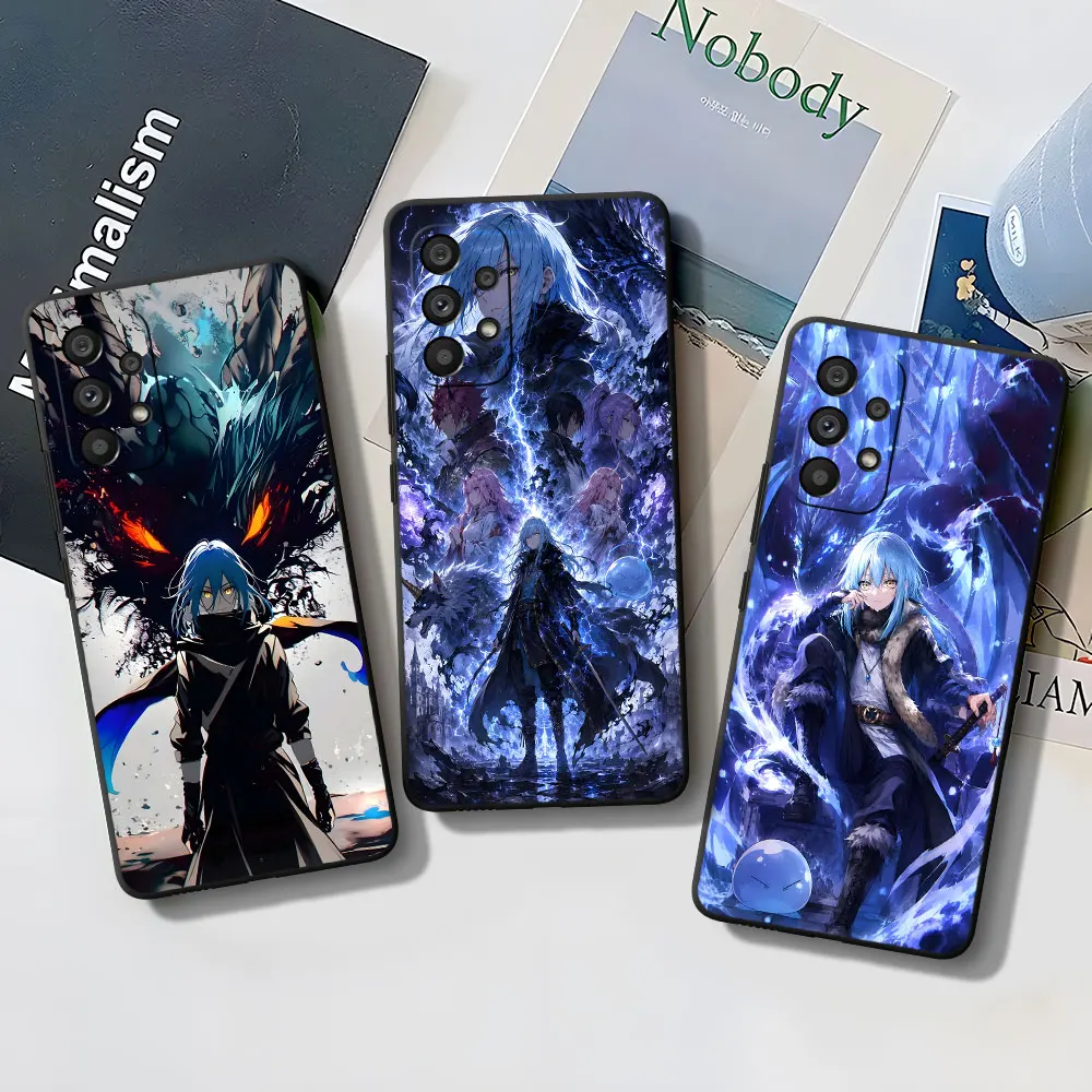 Phone Case For Samsung A15 A55 A16 A54 A34 A12 A14 A33 A21s A17 A53 A35 A51 A57 Cover That Time I Got Reincarnated As A Slime