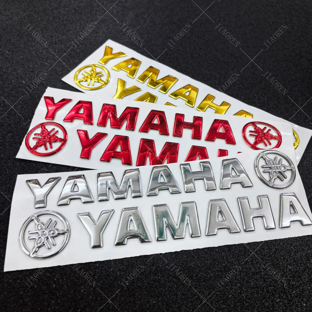 Vinyl For Yamaha Stickers 3D Logo Motorcycle Tank Letter Decals