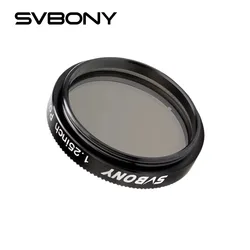 SVBONY Telescope Filter 1.25/2 Inches Linear Polarizer Filter Anodized Aluminum Optical Glass for Lunar Planetary Observing