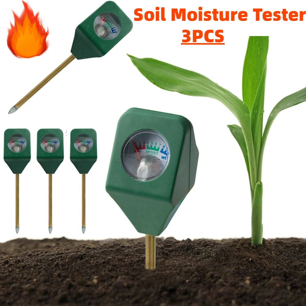 Soil Humidometer Home Gardening Measuring Tool Soil Moisture Meter Hygrometer Probe Watering Test Watering Testing Instrument