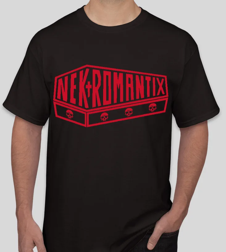 Nek Romantix T shirt Rock Underground Music Punk Medal Band