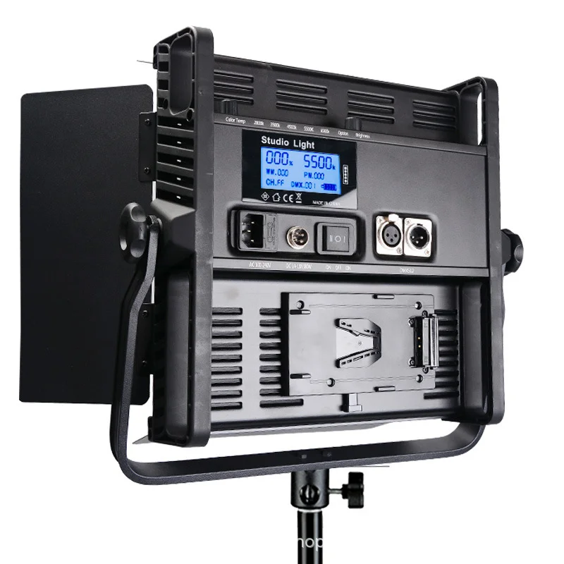 90W Factory Direct Price DMX Photography Studio Panel Led Video Light Super Bright Flat Panel Light