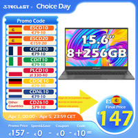 Teclast F15 Plus 2 Laptop 15.6 inch Windows 11 Laptop 8GB RAM 256GB SSD Gemini Lake N4120 USB3.0 mini-HDMI full size keyboard