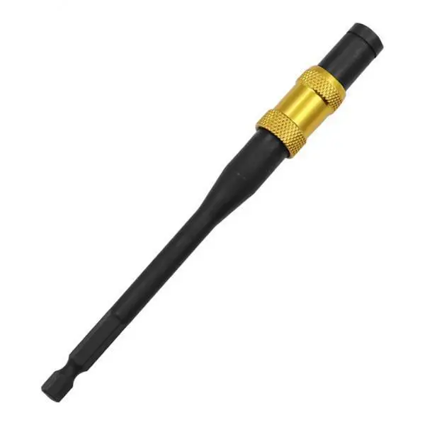 Impact Tough Magnetic Pivoting Tip Holder Swivel Screw Adapter Steel Electric Screwdriver Accessory for Damaged Screws Extractor
