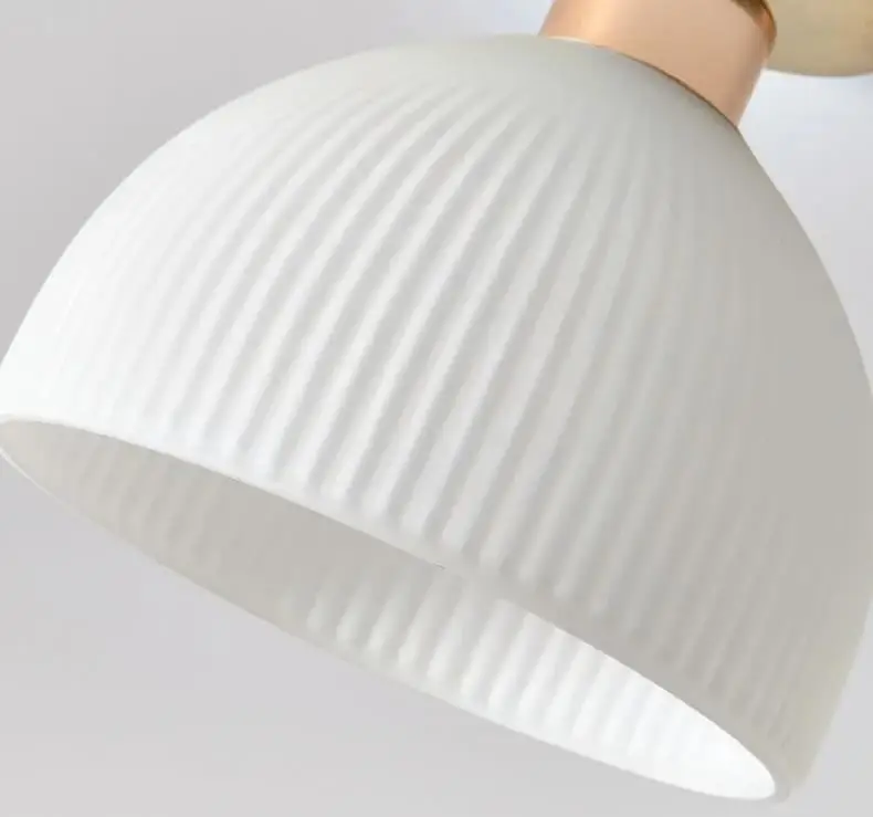 Simple Nordic Road Lamp White Cream Lonely Wind Balcony Ceiling Lamp Is Extremely Modern B&B Entrance Lamps.