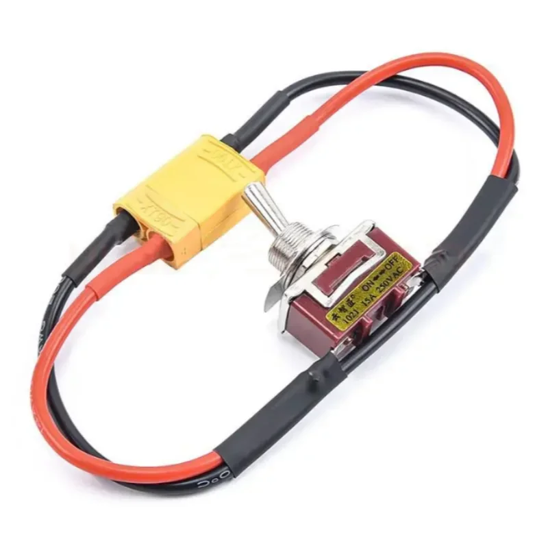 Interruttore di alimentazione ad alto carico a corrente elevata XT30 XT60 XT90 Interruttori a levetta con spina T per parti di collegamento del motore ESC modello RC