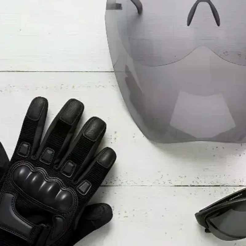 

Full Face Mask Anti-fog Anti-splash Safety Goggle Cycling Sunglasses Transparent Protective Faceshield Face Cover Sun Glasses
