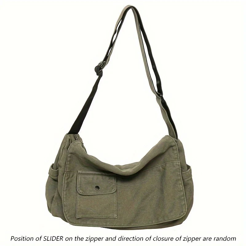 NONE Canvas Messenger Bag 5