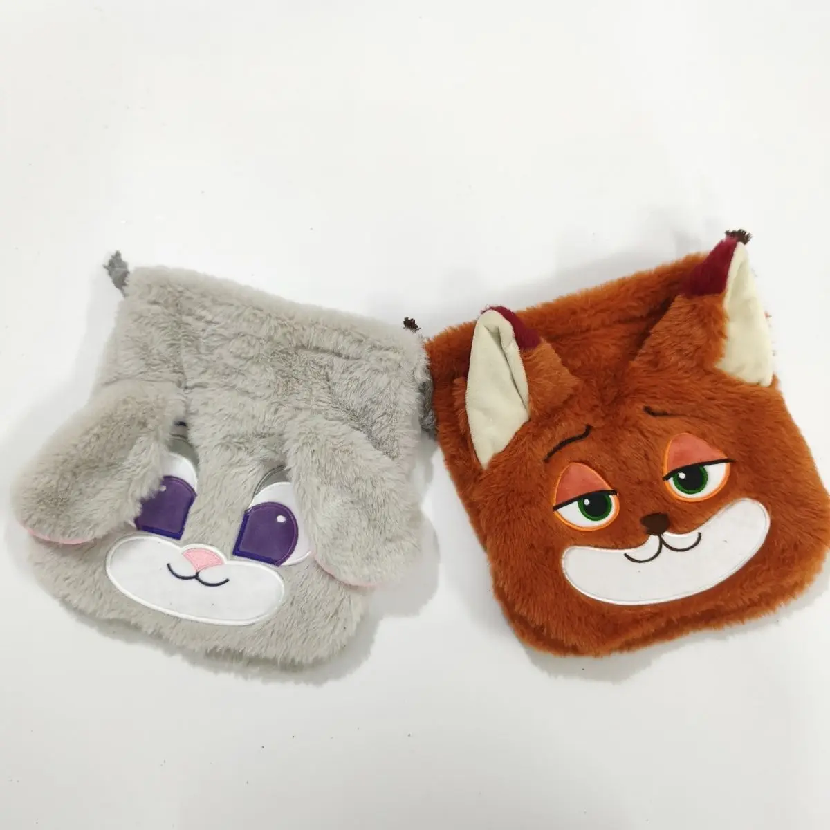 

Zootopia Judy Nick Plush Storage Bag Cute Cartoon Makeup Pouch Organizer Pocket Soft Portable Cosmetic Bag for Women Girls Gift