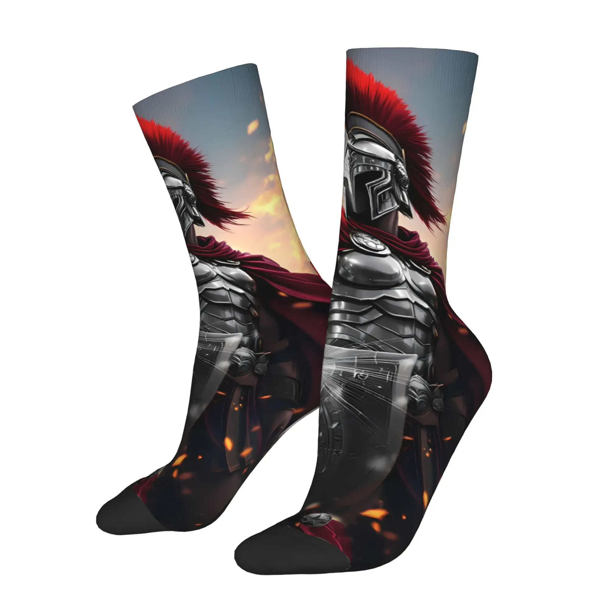 

Sparta Warrior Men Socks Cycling Novelty Spring Summer Autumn Winter Stockings