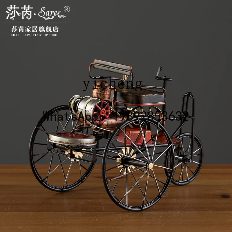 

A1 Ретро Креативный Винтаж Автомобиль Орнамент Железная Художественная Модель Домашняя Гостиная Кабинет Украшения