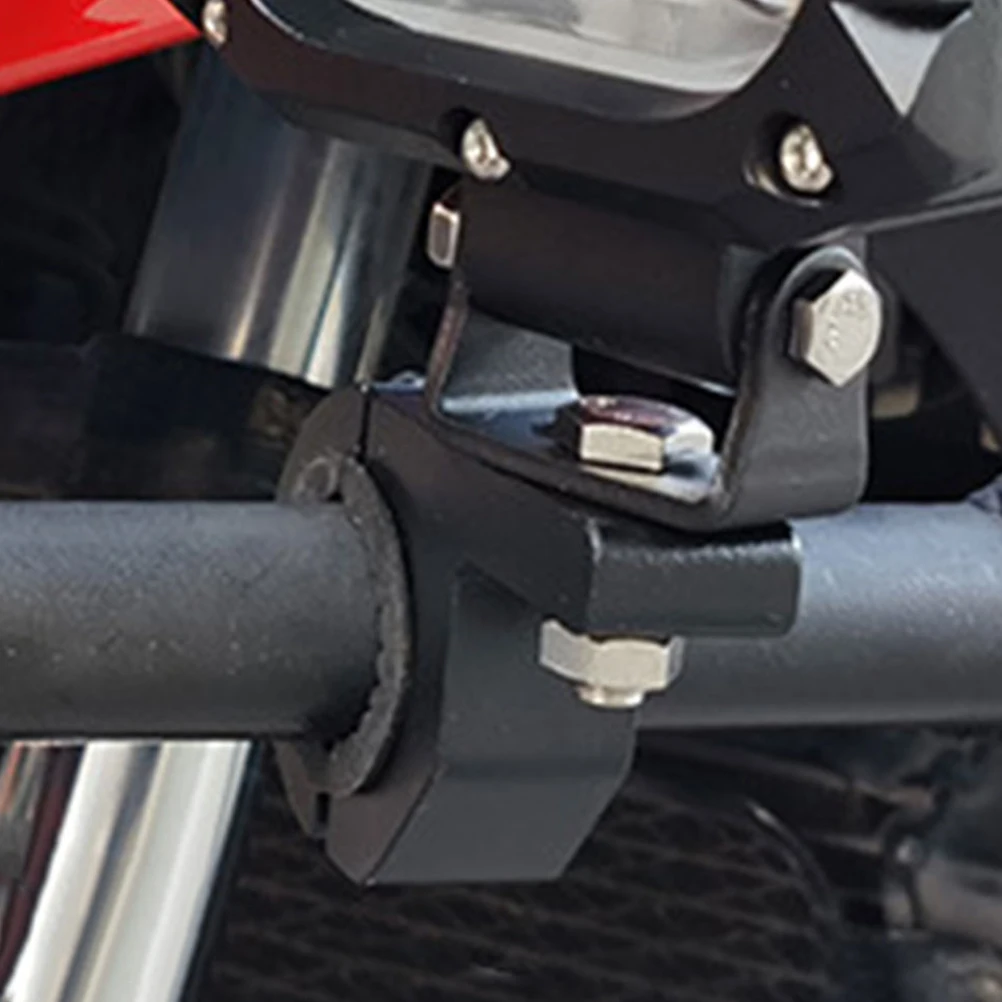 

2Pcs Headlight Spotlight Clamp Bracket Sturdy Reliable Easy Installation Durable Motorcycle Electric Vehicle Accessories