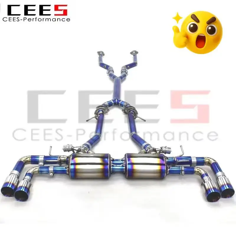 

CEES Exhaust System w/Vacuum Valve for Lexus LC500 5.0L 2016-2018 Racing Catback Muffler