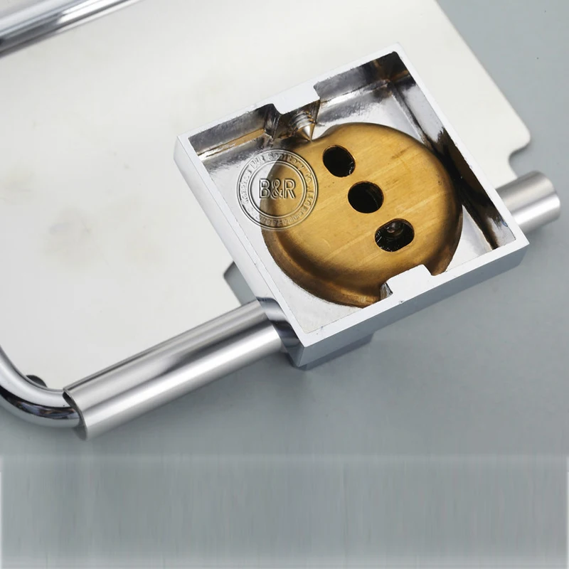 Toilet Paper Holder Concealed Roll Tissue Box 304 Stainless Steel Wall Mount Bathroom Accessories Chrome Polish BR-87011 image 4