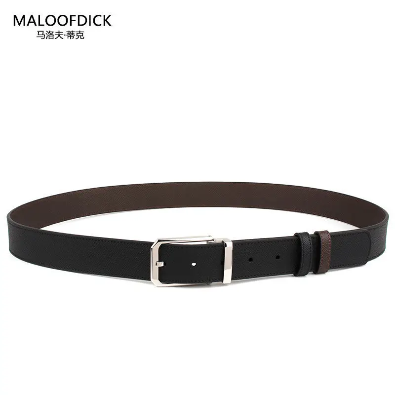 Double-sided belt designed exclusively by top masters Stainless steel hardware Double-sided use 3.5cm width can be cut to size
