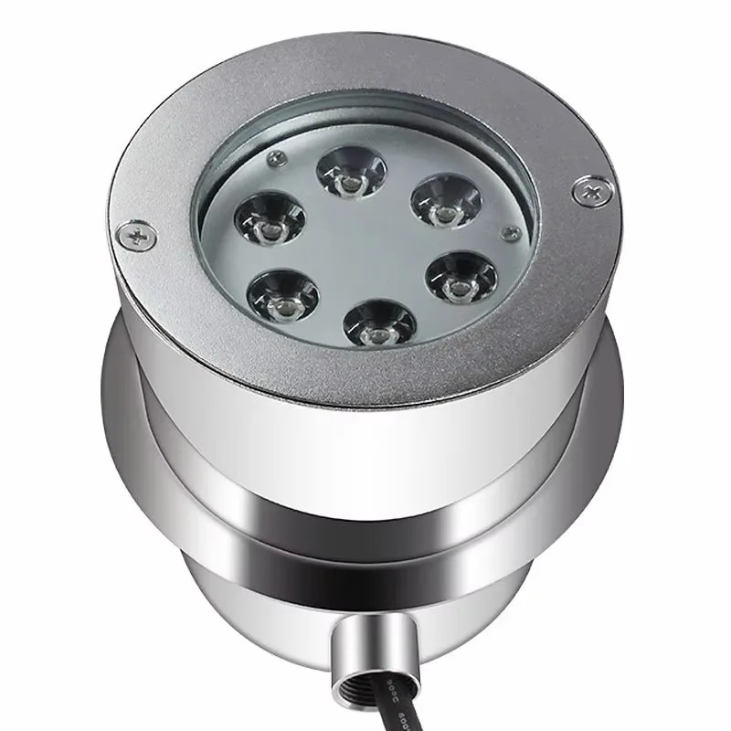 

316L Stainless Steel IP68 LED Underwater Light for Swimming Pool Warm White and RGB Marine Grade LED Lamp Body