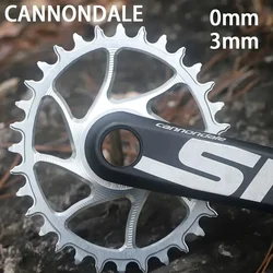 Pass Quest Direct Mount Bicycle Chainring For CANNONDALE Si Ss 0mm 3mm Offset Bike Narrow Wide Teeth Chainwheel 28T-52T