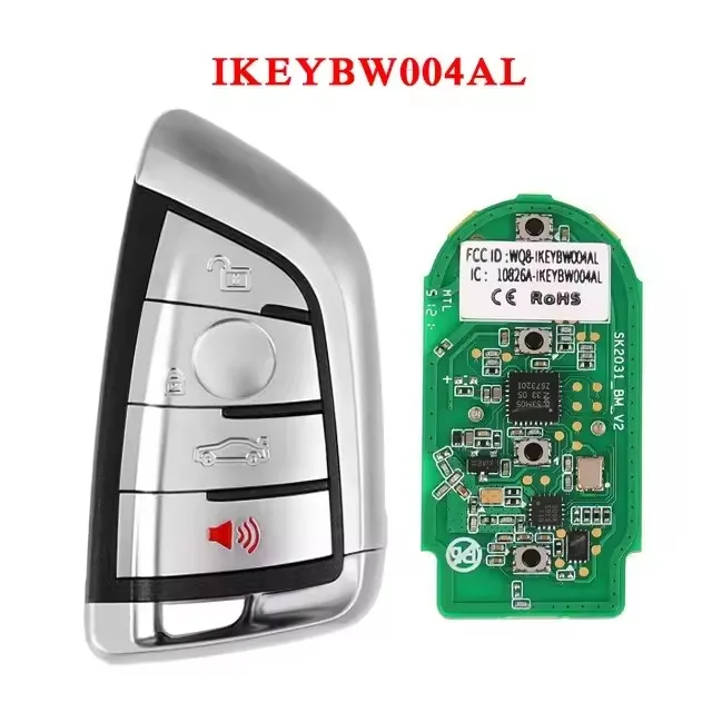 BW003AL/BW004AL Autel Razor Type Universal Smart Key 3B/4B for BMW Type IKEYBW003AL/IKEBMW004AL Use for KM100 IM508 IM608 view 4