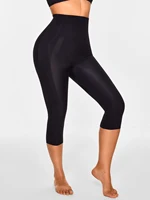 Pantalones adelgazantes y moldeadores para mujer con abdomen ceñido y caderas elevadas, mallas moldeadoras de cuerpo sin costuras y sin costuras