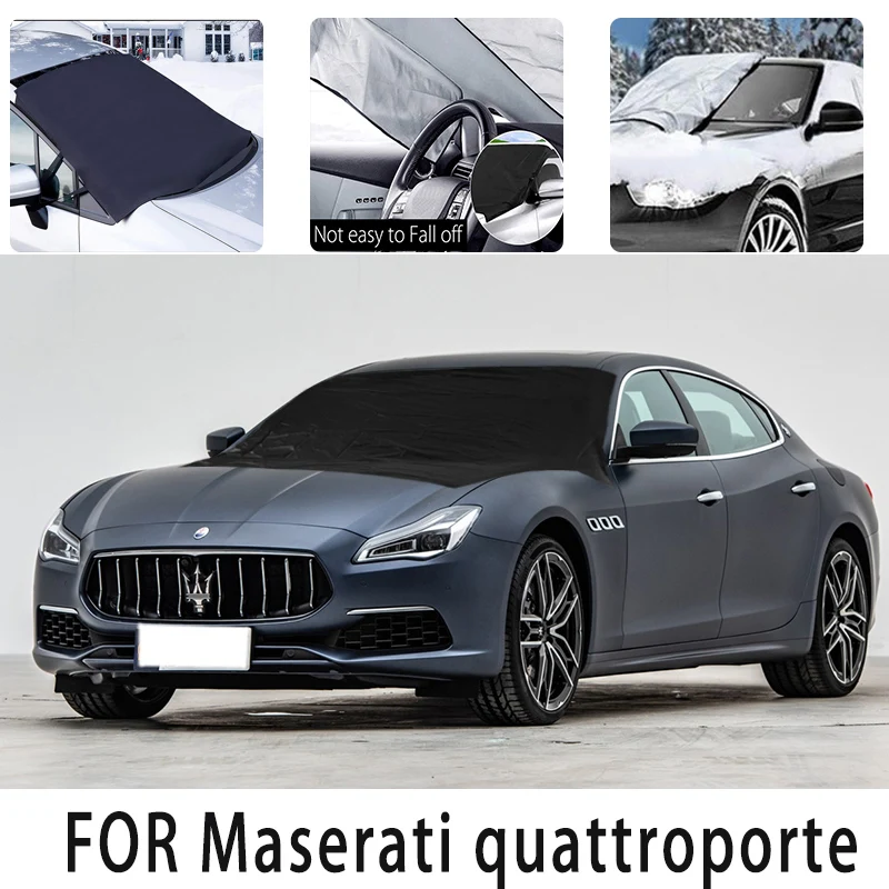 

Carsnow cover front coverfor quattroporte snowprotection heat insulation shade Sunscreen wind Frost prevention car accessories