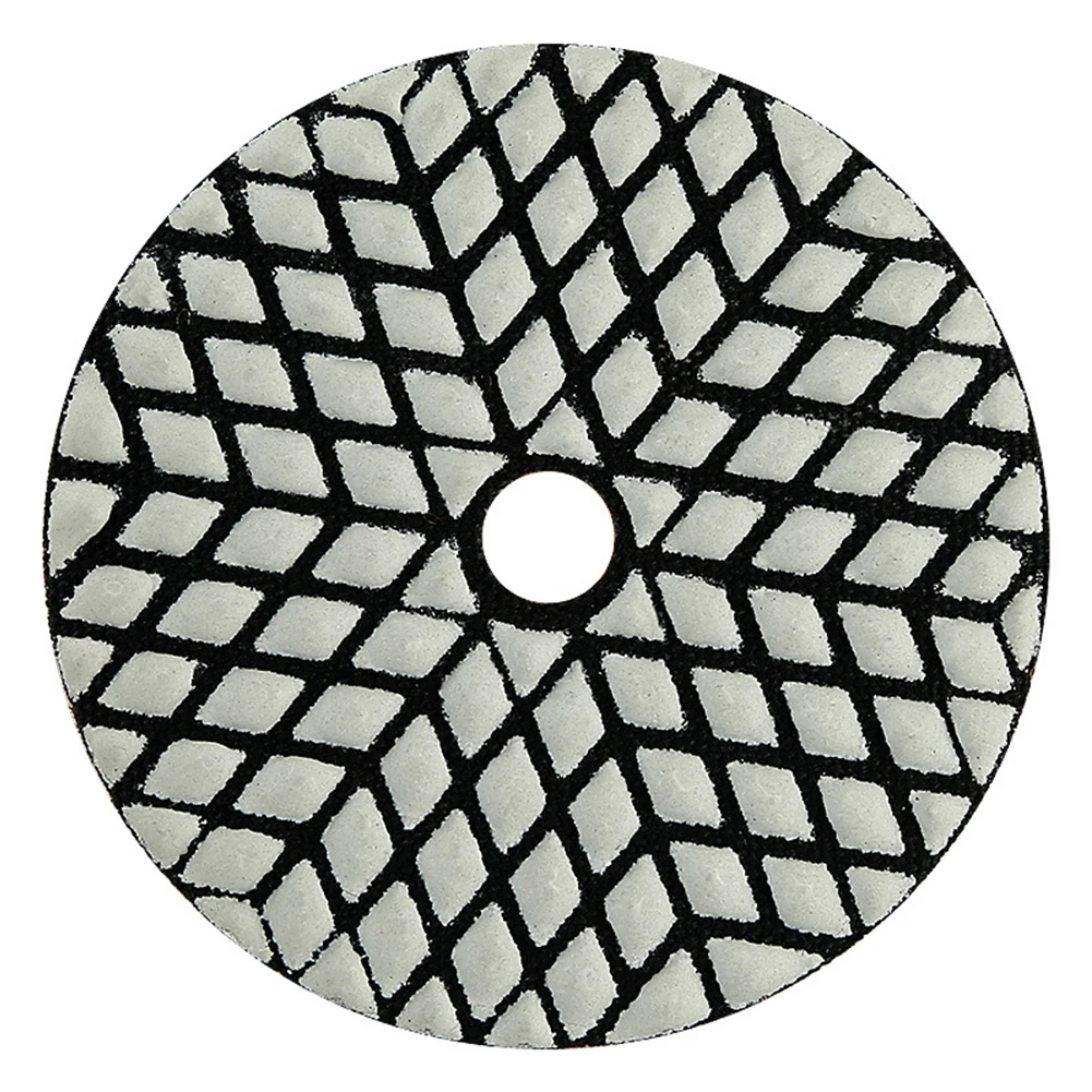 Efficient 100mm Dry Polishing Pads for Various Stones 4 Inch Sanding Discs for Granite and Marble Applications
