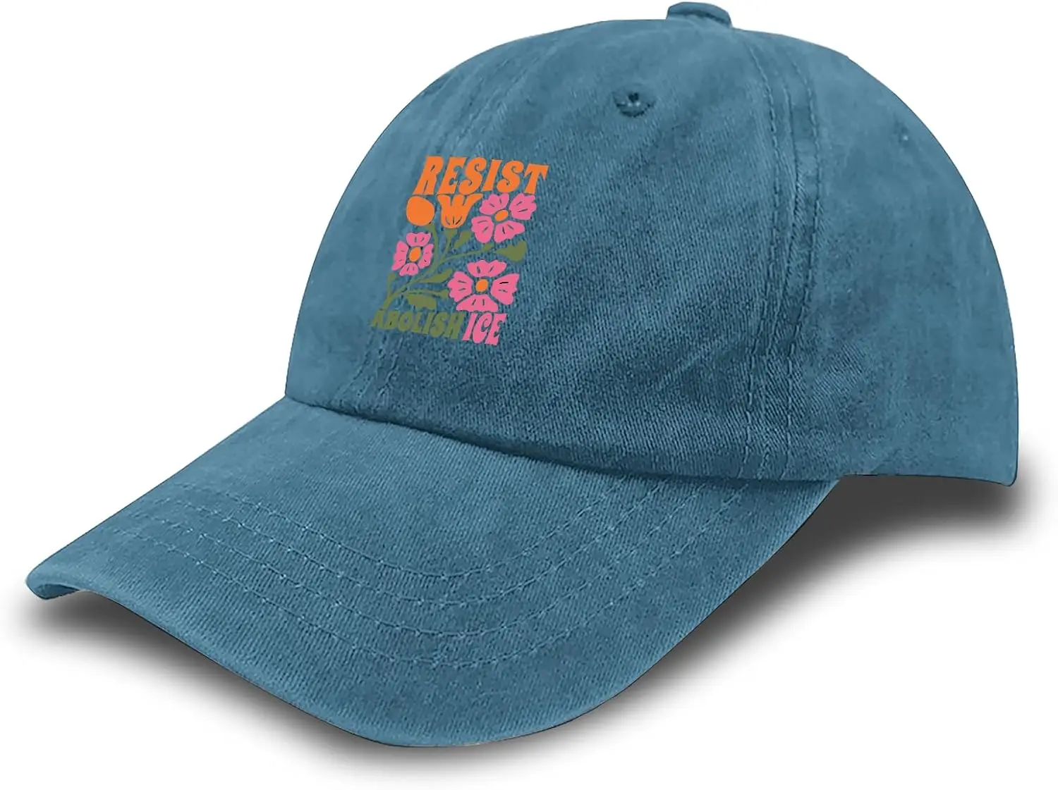 إلغاء احتجاج الجليد مقاومة دعم المهاجرين اللاجئين 1 قبعة الرجال مضحك قبعات للآباء هدايا عيد ميلاد مضحكة