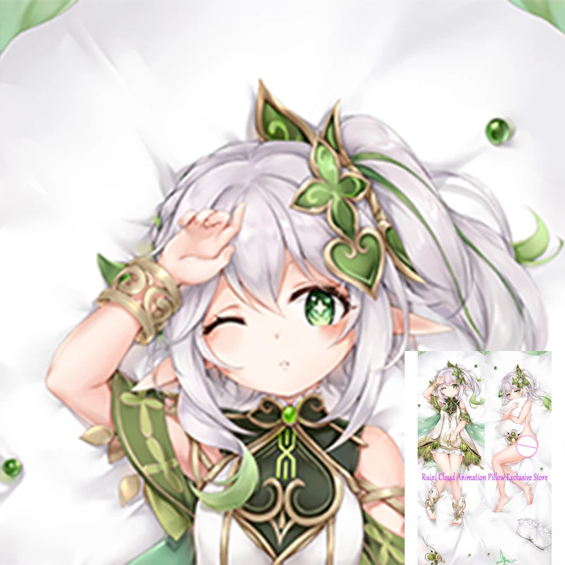 

Dakimakura Anime Nahida Double-sided Print Life-size Body Game Pillow Cover Bedding Gifts