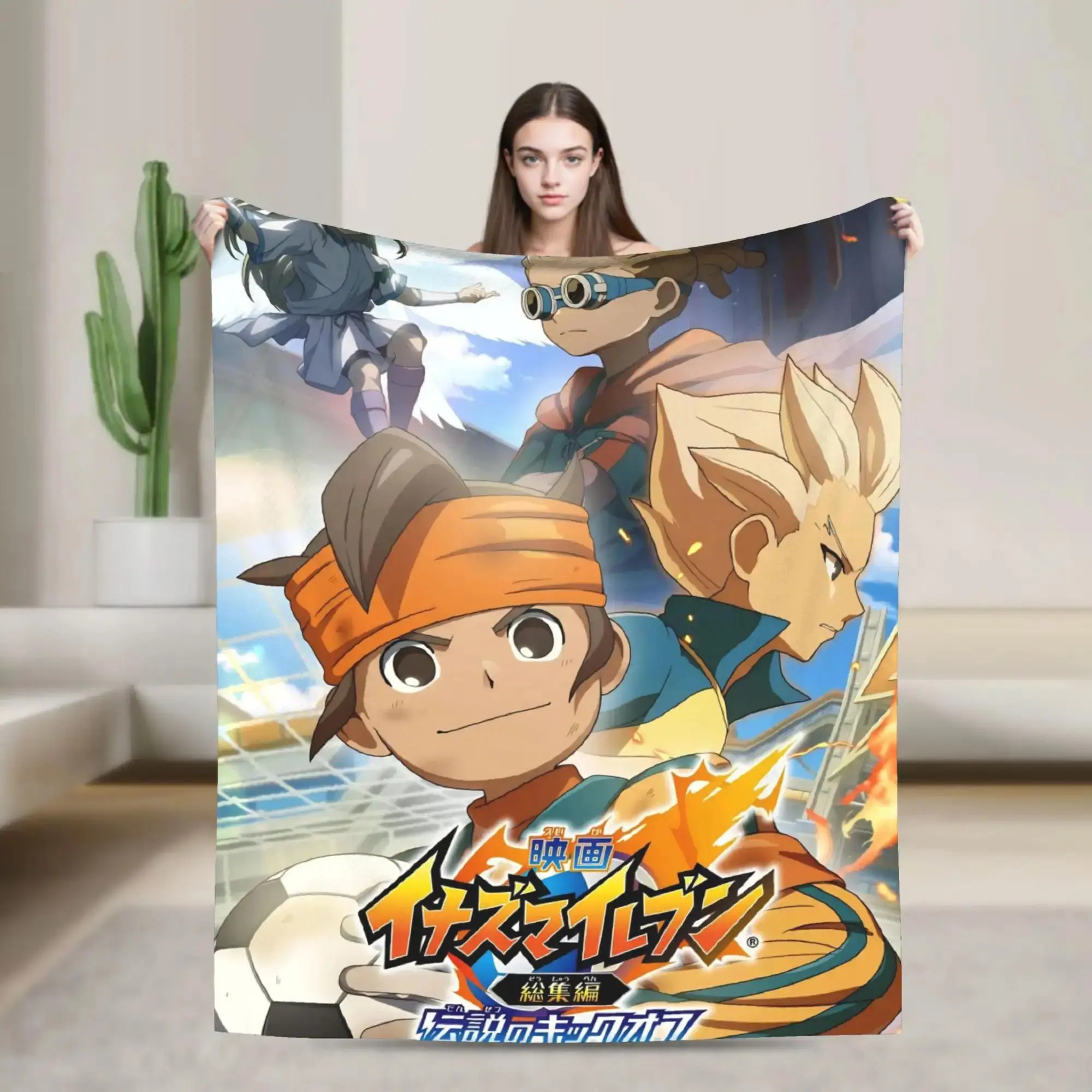 cobertor-de-flanela-inazuma-eleven-axel-blaze-gouenji-para-quarto-estetico-capa-para-sofa-macio-e-quente