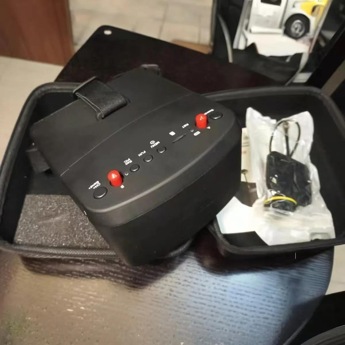 DVR 기능이 있는 FPV 고글 40채널 5인치 800x480 해상도 비디오 헤드셋 EV800D 듀얼 시스템 미니 FPV 고글 FPV 쿼드콥터 드론용