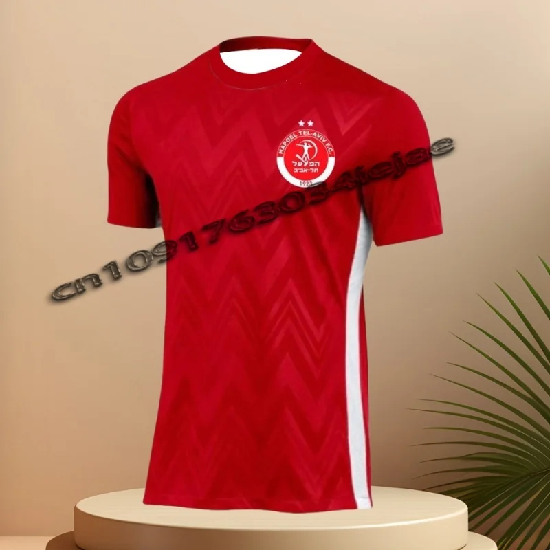 

Hot Selling Men's Hapoel Tel Aviv 24-25 Football Shirt Youth Kids Sport Training Uniform Breathable Soccer Jersey