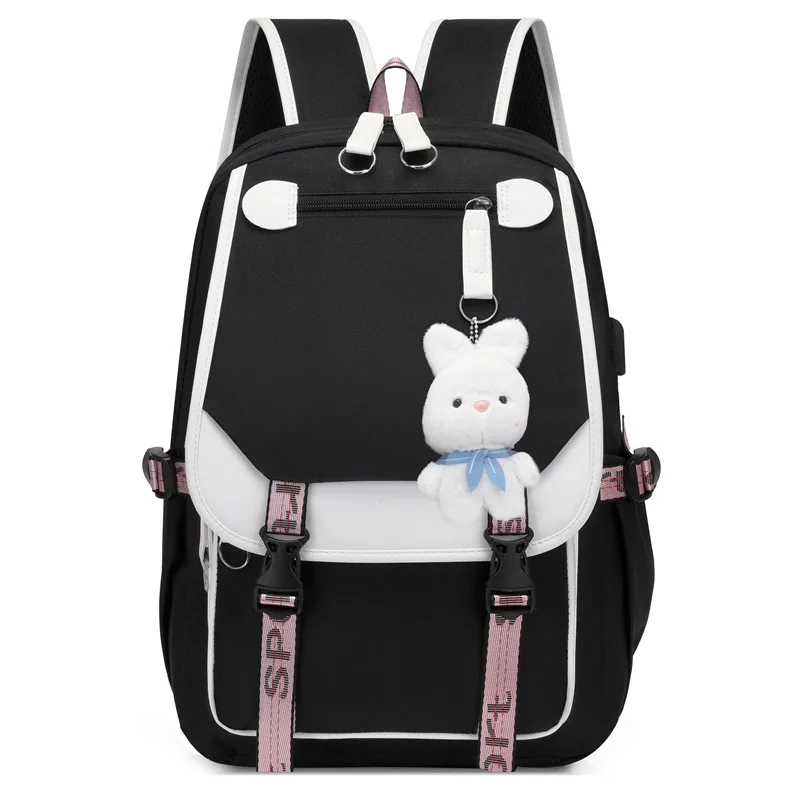 Mochila Escolar Kawaii para Meninas, Sacos De Crianças Bonitos, Bookbag Impermeável, Grande Bolsa De Ombro De Viagem, Adolescentes Estudante universitário