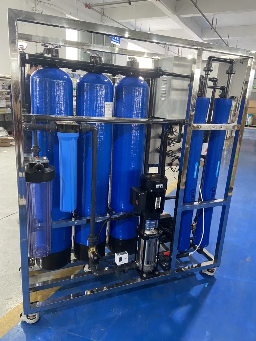 GY250-13Y4040-A02 250lph เครื่องกรองน้ําขนาดเล็ก RO Reverse Osmosis Water Treatment อุปกรณ์