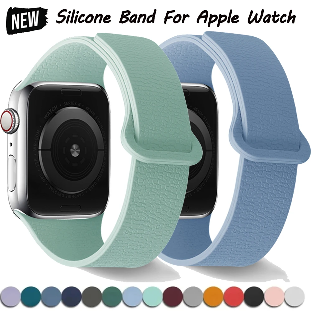 ل Iwatch الترا 3 2 1 49 مللي متر 9 8 7 6 54 3 2 1 سيليكون الفرقة ل أبل سلسلة ساعات 11 10 42 مللي متر 46 45 41 44 40 38 مللي متر حزام مغناطيسي