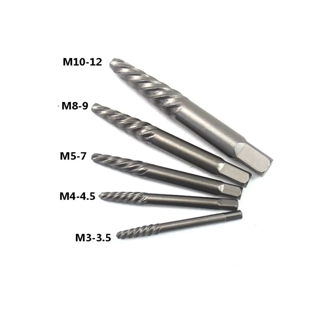 Extracts Screws and Bolts Screw Extractor Kit Durable Chrome Vanadium Steel Broken Screw Extractor Convenient Fast
