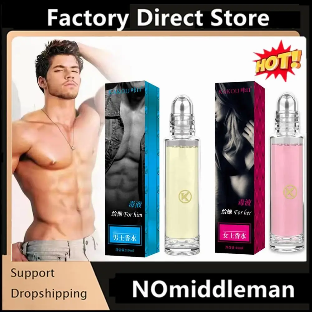 

10ml Pheromone Aphrodisiac Woman Body Spray Flirt Attract Girl Scented Water for Men Lubricants Couple Fragrance Liquid