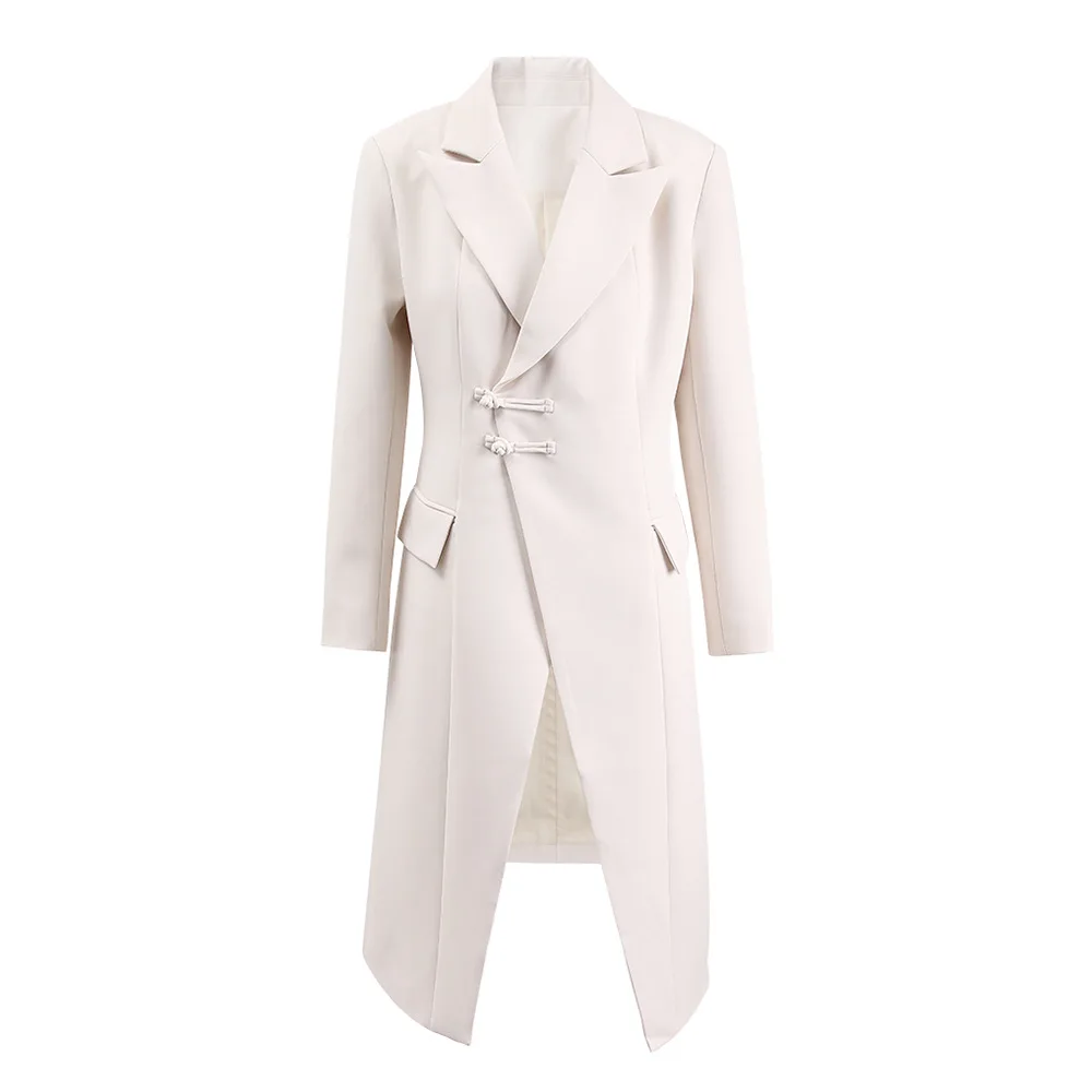 Women spring autumn winter elegant fashional vintage solid suit coat,simple style,perfect for daily and party,V-neck