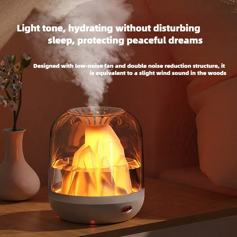 

Popular Large Capacity Humidifier Ambient Light Large Spray Desktop Air Humidification Sprayer High Value Household